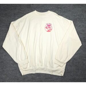 Bad Bunny Sweatshirt Un Verano Sin Ti Men's XL White Ivory Graphic *